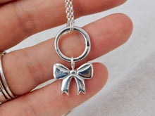 Load image into Gallery viewer, Bow Sterling Silver Charm
