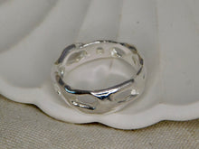 Load image into Gallery viewer, Lotus Root Sterling Silver Ring