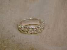 Load image into Gallery viewer, Surface Of The Moon Sterling Silver Ring