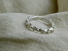 Load image into Gallery viewer, Geometric Spot Sterling Silver Ring