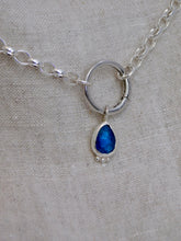Load image into Gallery viewer, Kyanite Sterling Silver Charm
