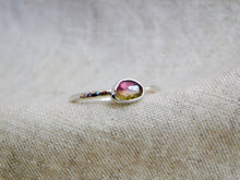 Load image into Gallery viewer, Made to Order Watermelon Tourmaline Sterling Silver Stacking Ring