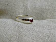 Load image into Gallery viewer, Statement Rhodolite Garnet Sterling Silver Ring