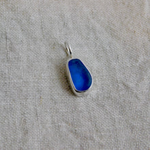 Load image into Gallery viewer, Made To Order Simple Sea Glass Sterling Silver Pendant