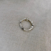 Load image into Gallery viewer, Molten North Star Hoop Sterling Silver Pendant