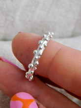 Load image into Gallery viewer, Geometric Spot Sterling Silver Ring