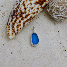Load image into Gallery viewer, Made To Order Simple Sea Glass Sterling Silver Pendant