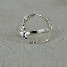 Load image into Gallery viewer, Made To Order Molten Hoop Sterling Silver Ring