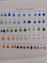 Load image into Gallery viewer, Made to Order Sea Glass Sterling Silver Stacking Ring