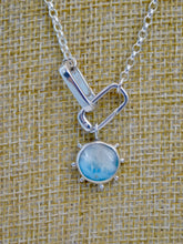 Load image into Gallery viewer, Larimar Sterling Silver Charm