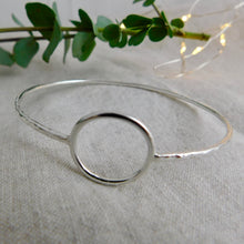 Load image into Gallery viewer, Made To Order Hoop Sterling Silver Bangle