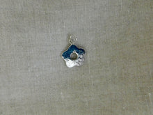 Load image into Gallery viewer, Organic Shaped Flower Sterling Silver Charm