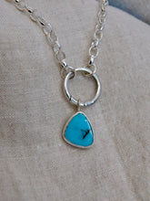 Load image into Gallery viewer, Turquoise Sterling Silver Charm