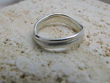 Load image into Gallery viewer, Organically Shaped Double Sterling Silver Ring Set
