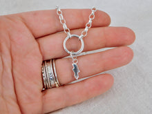 Load image into Gallery viewer, Mini Lightening Bolt Sterling Silver Charm