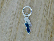 Load image into Gallery viewer, Mini Lightening Bolt Sterling Silver Charm