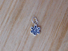 Load image into Gallery viewer, Chunky Flower Sterling Silver Charm