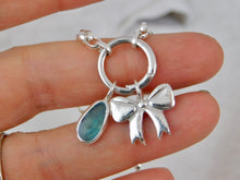 Load image into Gallery viewer, Bow Sterling Silver Charm