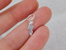 Load image into Gallery viewer, Mini Lightening Bolt Sterling Silver Charm