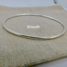 Load image into Gallery viewer, Made to Order Sterling Silver Bangle Duo