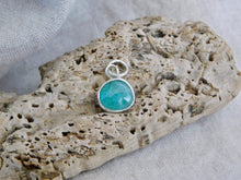 Load image into Gallery viewer, Emerald Sterling Silver Charm