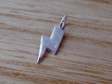 Load image into Gallery viewer, Lightening Bolt Sterling Silver Charm