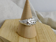 Load image into Gallery viewer, Dotty Statement Sterling Silver Ring