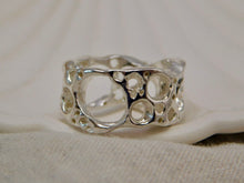 Load image into Gallery viewer, Wide Sea Sponge Sterling Silver Ring