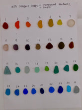 Load image into Gallery viewer, Made to Order Sea Glass Toggle Sterling Silver Necklace