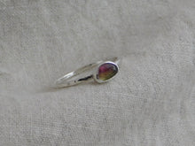 Load image into Gallery viewer, Made to Order Watermelon Tourmaline Sterling Silver Stacking Ring