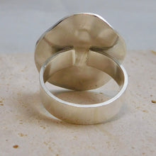 Load image into Gallery viewer, Made to Order Organic Disc Sterling Silver Ring