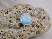Load image into Gallery viewer, Larimar Sterling Silver Charm
