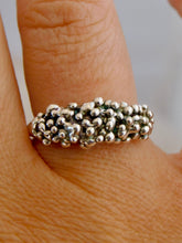 Load image into Gallery viewer, Statement Sea Foam Sterling Silver Ring