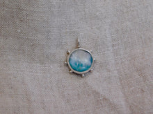 Load image into Gallery viewer, Larimar Sterling Silver Charm