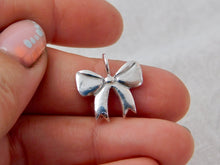 Load image into Gallery viewer, Bow Sterling Silver Charm