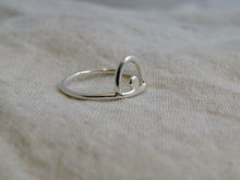 Load image into Gallery viewer, Made To Order Arch and Dot Sterling Silver Stacking Ring