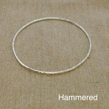 Load image into Gallery viewer, Made to Order Sterling Silver Bangle Duo