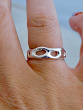 Load image into Gallery viewer, Lotus Root Sterling Silver Ring