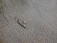 Load image into Gallery viewer, Organic Shaped Heart Sterling Silver Charm