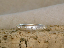 Load image into Gallery viewer, Chunky Dotty Sterling Silver Ring