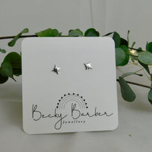 Load image into Gallery viewer, North Star Sterling Silver Studs
