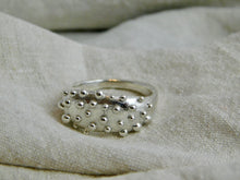 Load image into Gallery viewer, Dotty Statement Sterling Silver Ring