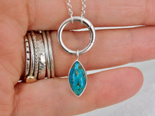 Load image into Gallery viewer, Turquoise Sterling Silver Charm
