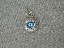 Load image into Gallery viewer, Topaz Pebble Sterling Silver Charm