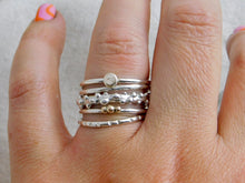 Load image into Gallery viewer, Geometric Spot Sterling Silver Ring