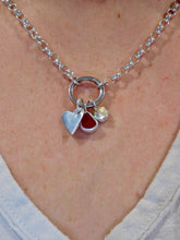Load image into Gallery viewer, Heart Sterling Silver Charm