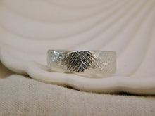 Load image into Gallery viewer, Geometric Carved Sterling Silver Ring
