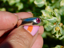 Load image into Gallery viewer, Statement Rhodolite Garnet Sterling Silver Ring