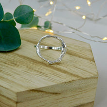 Load image into Gallery viewer, Made To Order Molten Hoop Sterling Silver Ring