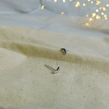 Load image into Gallery viewer, Chevron Shaped Sterling Silver Studs